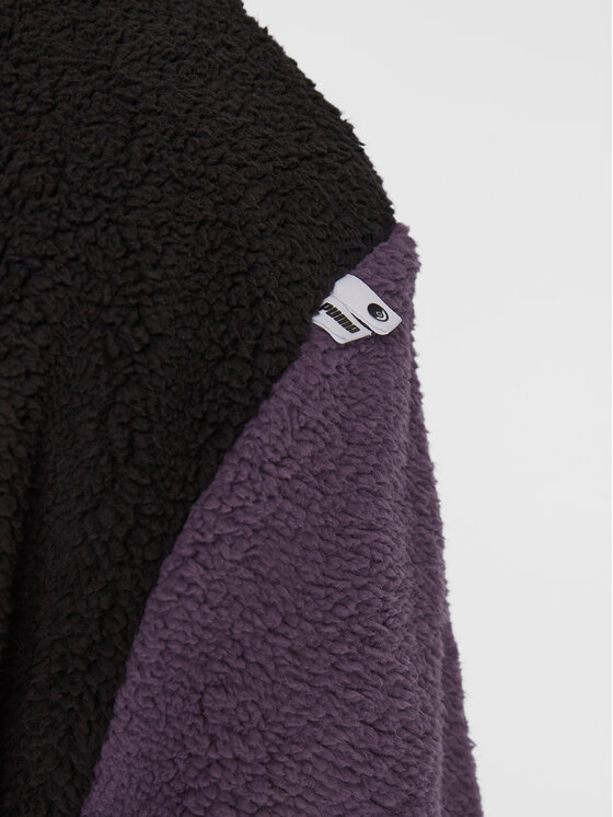 Puma Puma Флісовий реглан POKEMON 53655101 Чорний Regular Fit