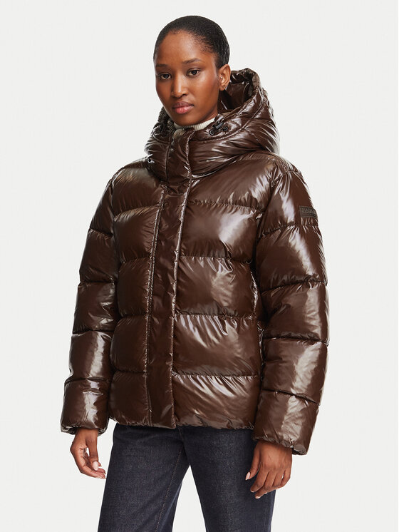 Napapijri Napapijri Talvejope A-Glane NP0A4HZ5 Pruun Regular Fit