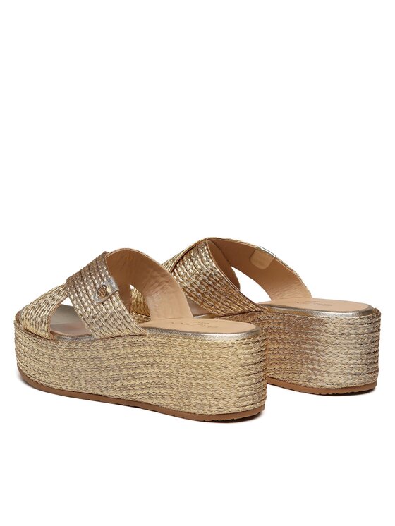 Ciabatte D3E095P6MEBR6110 Oro