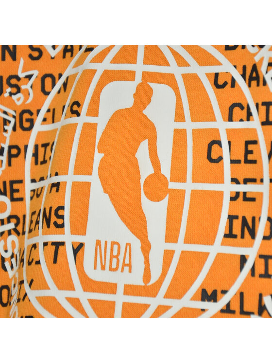 Nike Nike Bluza NBA N31 Courtside Fleece Sweatshirt Żółty Standard Fit