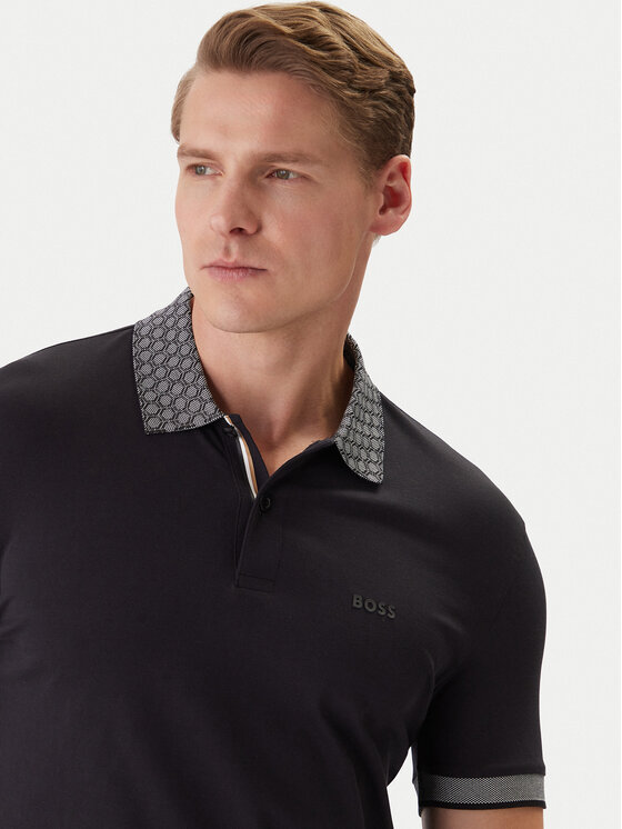 BOSS BOSS Polo särk 50554583 Tumesinine Regular Fit