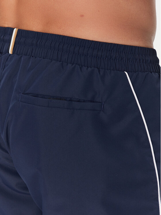 BOSS BOSS Pantaloncini da bagno Starfish 50514429 Blu scuro Regular Fit