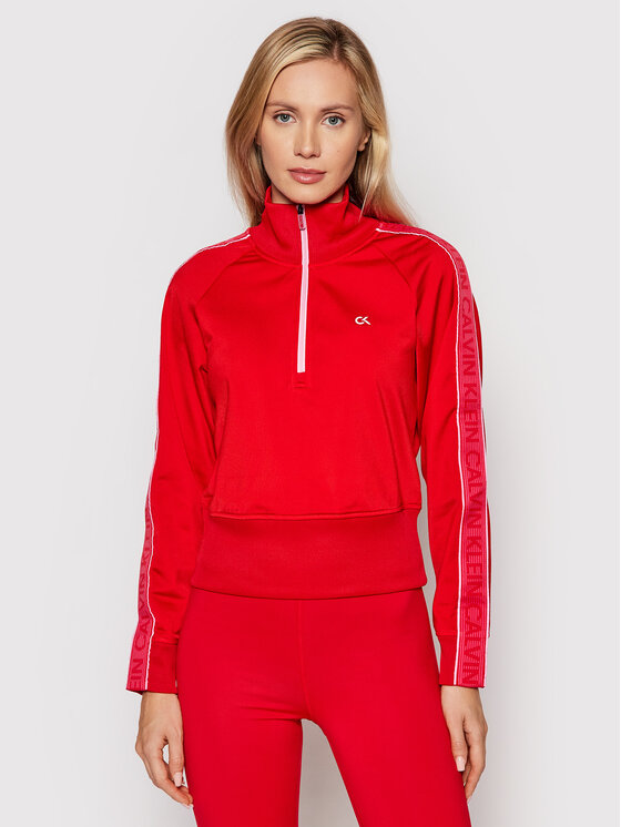 Calvin Klein Performance Džemperis 00GWF1W303 Raudona Regular Fit