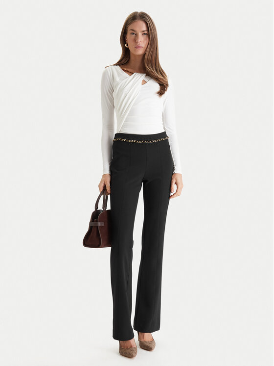 Marciano Guess Marciano Guess Pantaloni din material 6RGB12 9373Z Negru Regular Fit