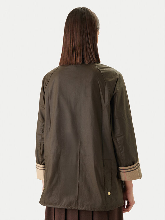 Barbour Barbour Bunda pro přechodné období Argill Wax LWX1532BR51 Hnědá Regular Fit