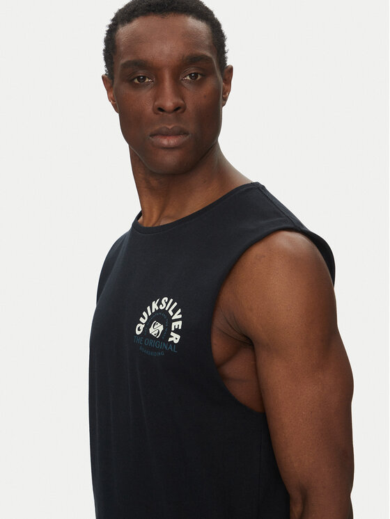 Quiksilver Quiksilver Tank top EQYZT08029 Crna Relaxed Fit