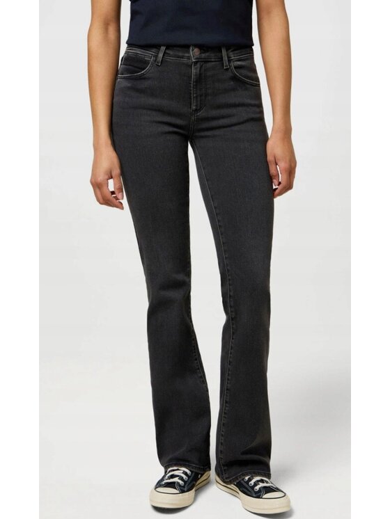 Wrangler Wrangler Jeansy Bootcut 625 Czarny Bootcut Fit
