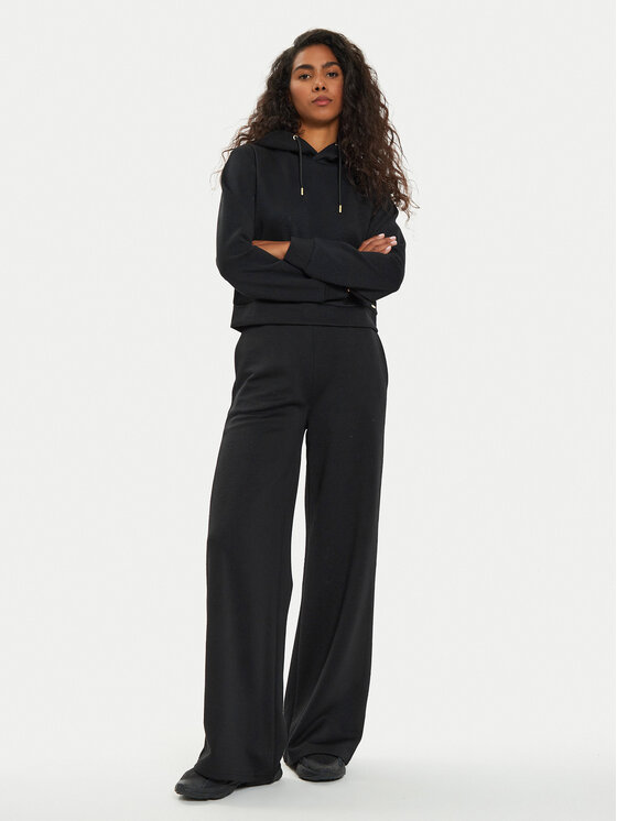 Guess Guess Bluza V4BQ02 KCHR2 Czarny Regular Fit