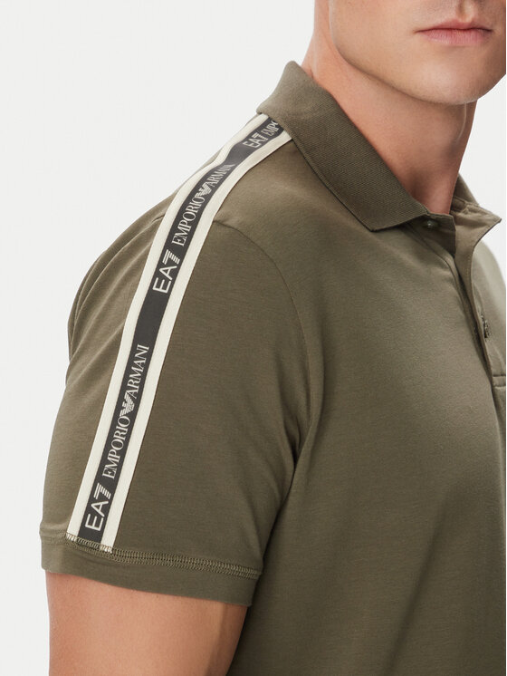 EA7 Emporio Armani EA7 Emporio Armani Polokošeľa 7M002190 AF10373 U7014 Kaki Regular Fit
