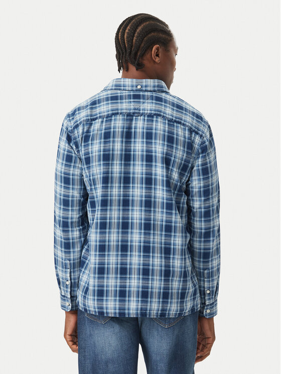Tommy Jeans Tommy Jeans Риза DM0DM23721 Син Regular Fit