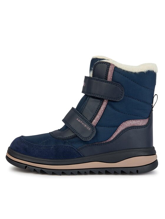 Geox Geox Śniegowce J Adelhide Girl B Ab J36EWB 054FU C4002 S Granatowy
