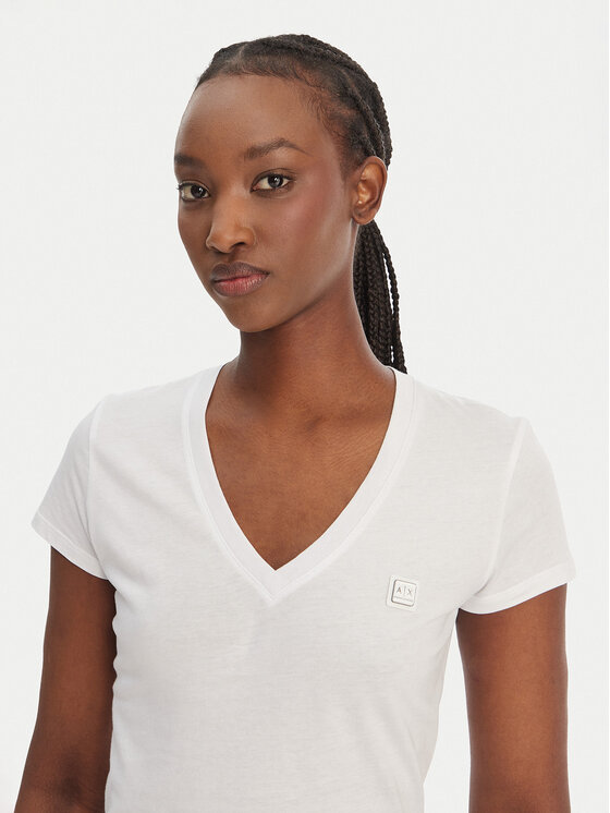 Armani Exchange Armani Exchange Tričko XW002292 AF10356 U0002 Biela Regular Fit
