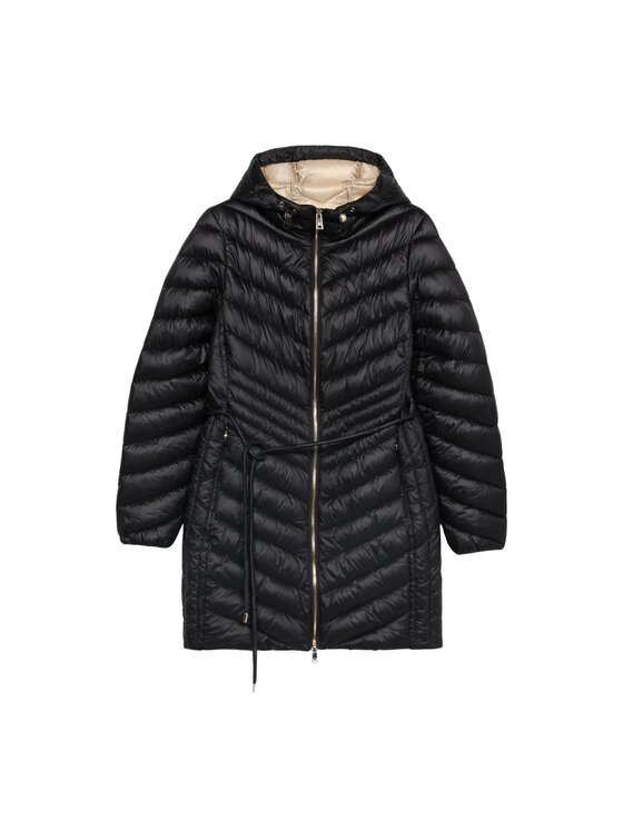 Oltre Oltre Giubbotto piumino F611R001427N033 Nero Slim Fit