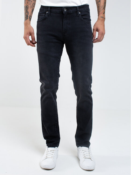 BIG STAR BIG STAR Jeansy NADER Czarny Skinny Fit
