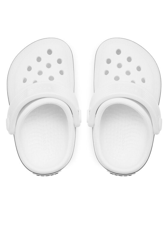 Crocs Crocs Klapki Crocs Crocband Clean Clog T 208479 Biały
