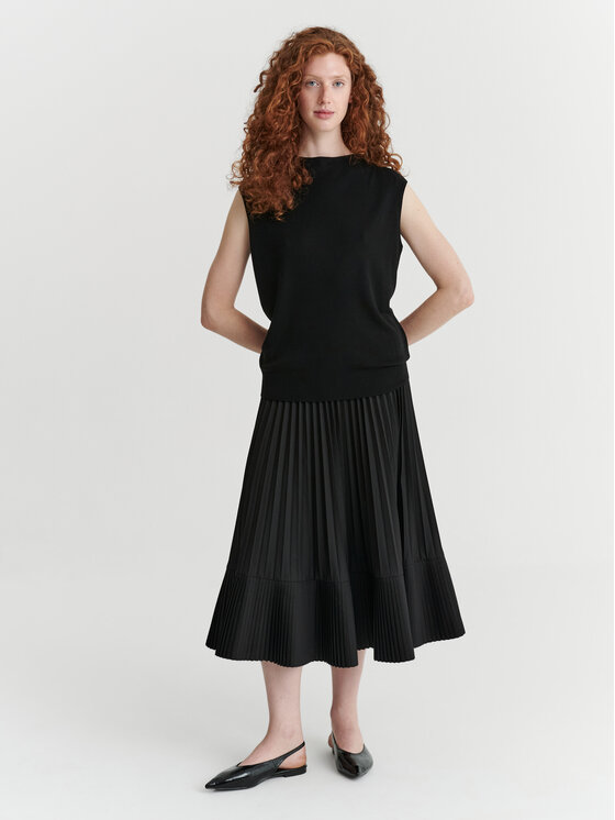TATUUM TATUUM Blúzka KIRO Čierna Classic Fit