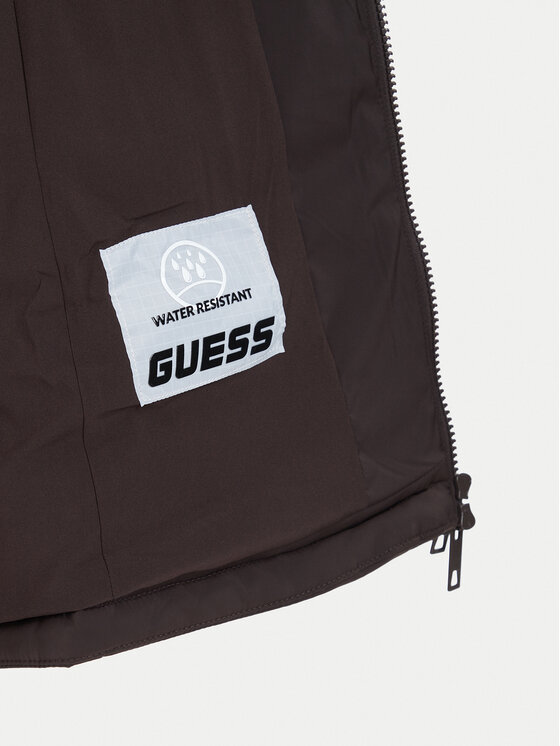 Guess Guess Winterjacke V4YL05 WF3X0 Dunkelbraun Regular Fit