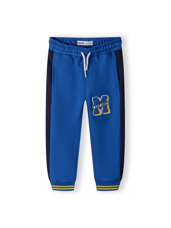 MINOTI MINOTI Spodnie dresowe 17FLEECE 9 Granatowy Regular Fit