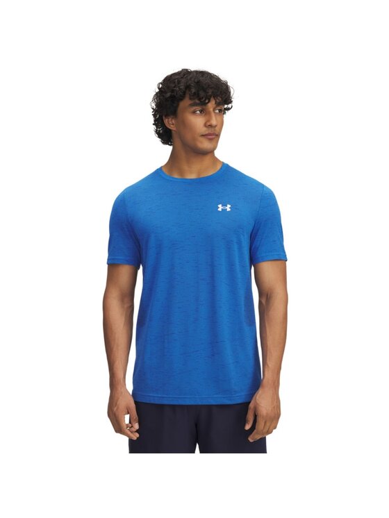 Under Armour Under Armour Koszulka techniczna 1382801 Niebieski Slim Fit