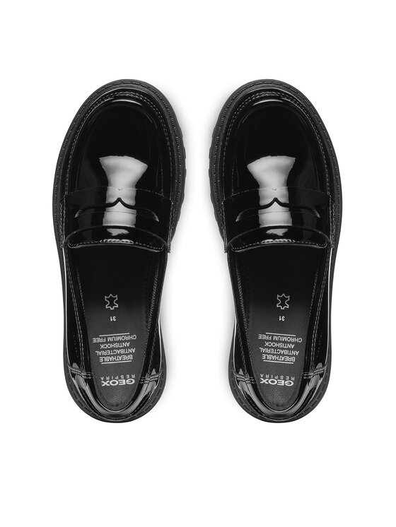 Geox Geox Loafers Jr Casey J3620C 000HH C9999 D Čierna