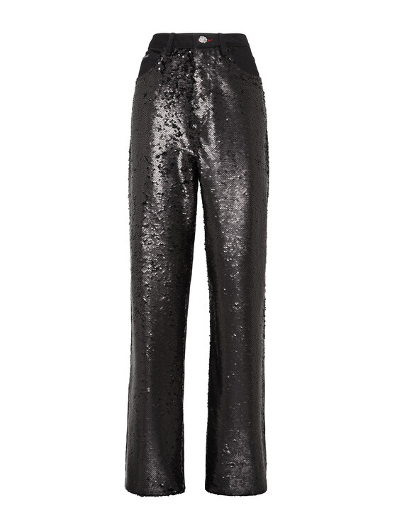 PHILIPP PLEIN PHILIPP PLEIN Jeansy 5543 Czarny Loose Fit