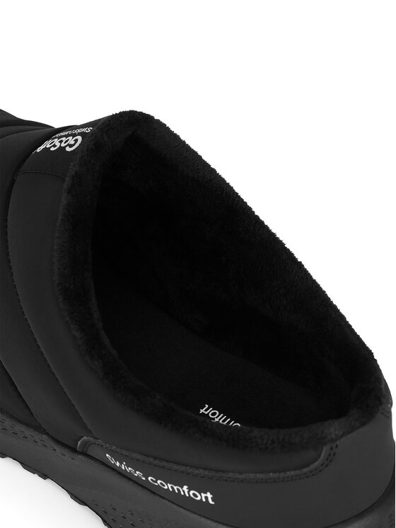 Go Soft Go Soft Kapcie MF1661-1 Czarny