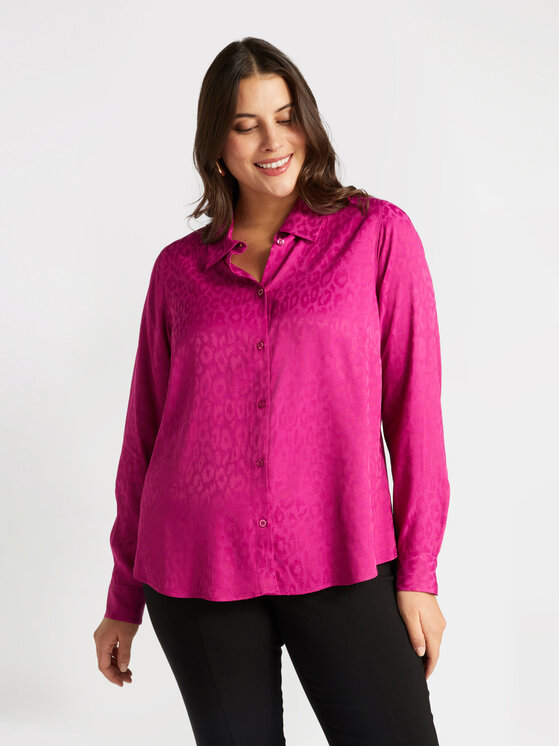 Fiorella Rubino Fiorella Rubino Camicia 5032T001252N0S9 Rosa Regular Fit