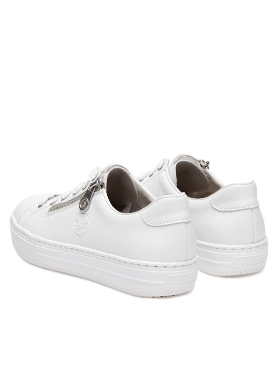 Rieker Rieker Sneakersy L59L1-83 Biela