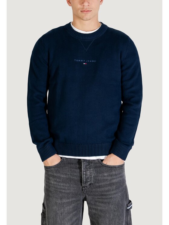 Tommy Jeans Tommy Jeans Maglione DM0DM22352 Blu Casual Fit