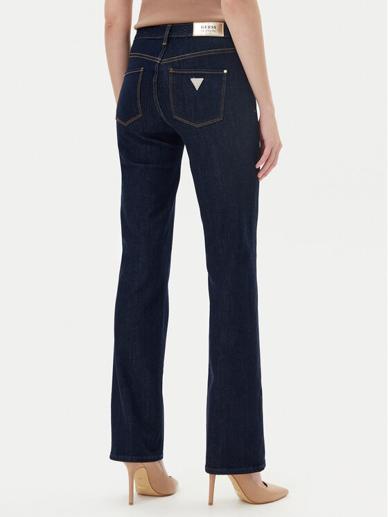 Guess Guess Jeansy W5YA15 D5PW1 Granatowy Sexy Straight Fit