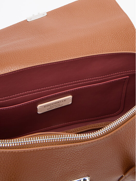 Coccinelle Coccinelle Ročna torba U4K Coccinelle C-Me Lock E1 U4K 12 03 02 Rjava