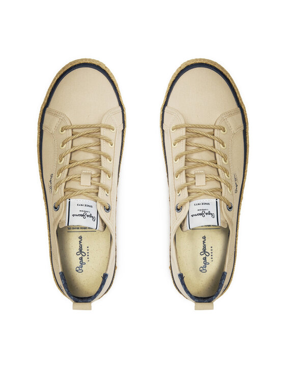 Pepe Jeans Pepe Jeans Espadrilky Port Basic PMS10324 Béžová
