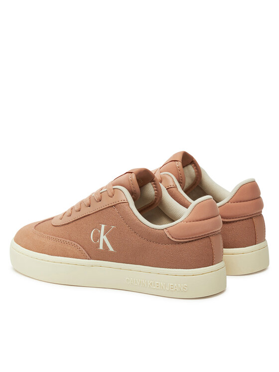 Calvin Klein Jeans Calvin Klein Jeans Sneakersy Classic Cupsole Low Mix Mg Wn YW0YW01636 Różowy