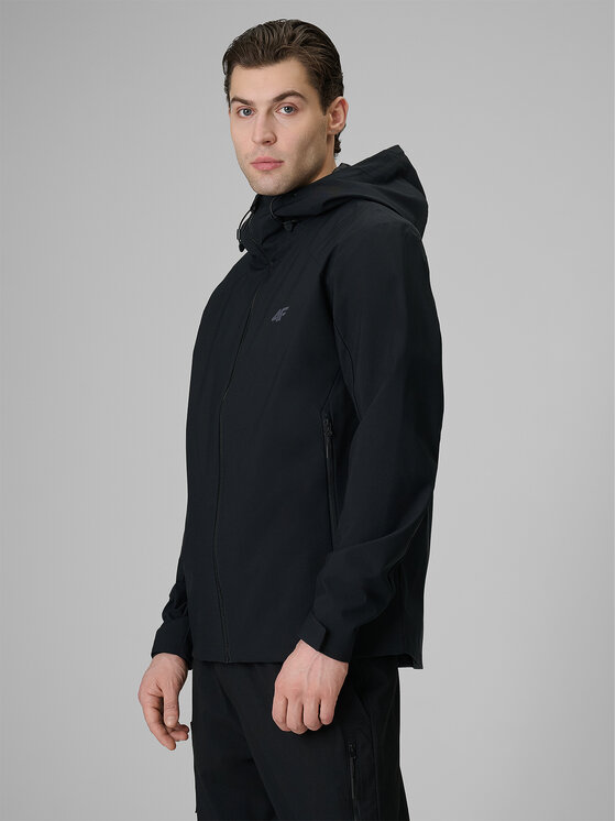 4F 4F Kurtka przejściowa EVERYDAY ACTIVE Czarny Regular Fit
