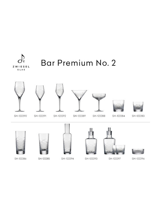 Zwiesel Glas Handmade Zwiesel Glas Handmade Komplet kieliszków do wina BAR PREMIUM NO.2 Przezroczysty