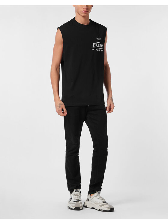 PHILIPP PLEIN PHILIPP PLEIN T-Shirt 25559 Czarny Regular Fit