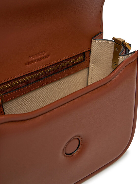 PINKO PINKO Krepšys Love Box Bag Fl Mini PE 25 PLTT 104297 A26L Ruda