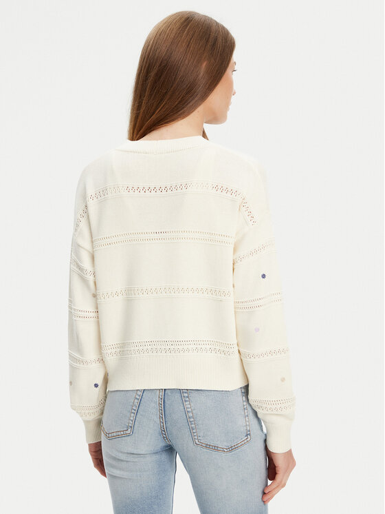 United Colors Of Benetton United Colors Of Benetton Kardigan 10C1E604W Bež Regular Fit