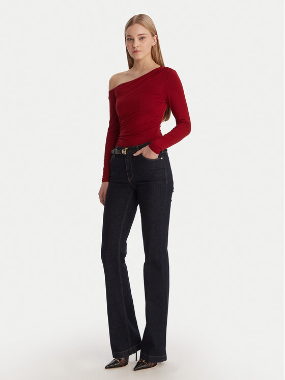 Guess Guess Blúz W6RP02 KC1J2 Piros Regular Fit
