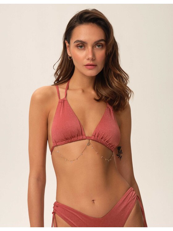 Esotiq Esotiq Góra od bikini 41568 Brązowy