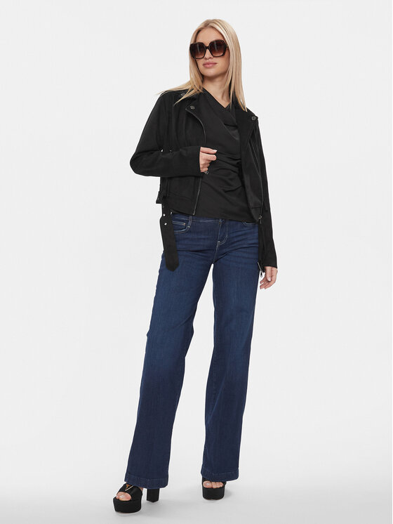 Guess Guess Giacca di transizione Celeste W4RL10 WFWQ0 Nero Regular Fit