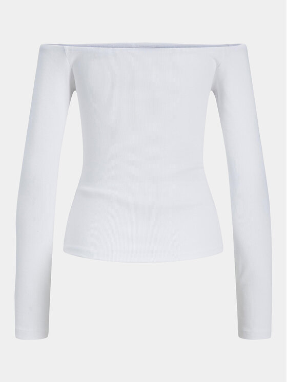 JJXX JJXX Bluzka Feo 12234919 Biały Stretch Fit