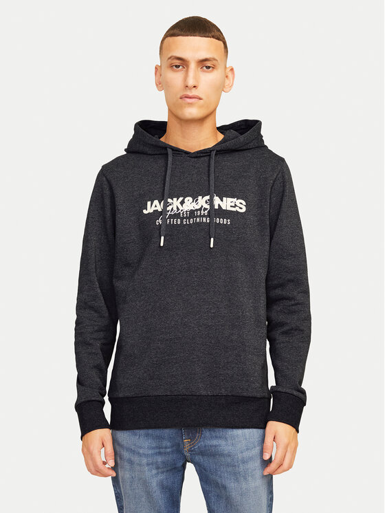 Jack&Jones Jack&Jones Μπλούζα Alvis 12256848 Μαύρο Standard Fit