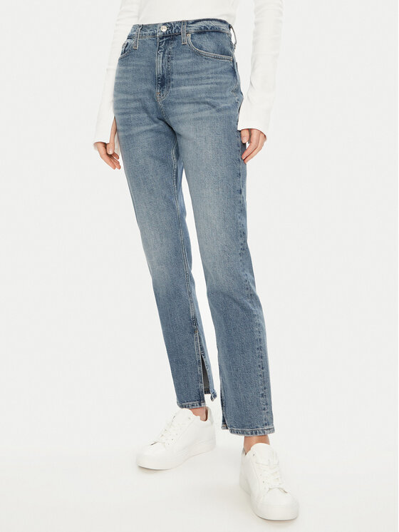 Calvin Klein Jeans Calvin Klein Jeans Дънки Authentic J20J224508 Син Straight Fit