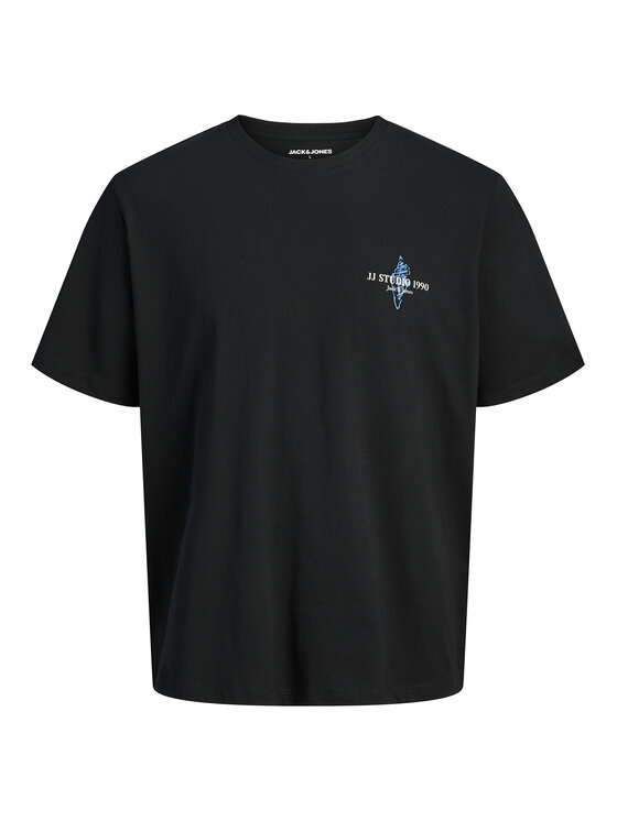 Jack & Jones Jack & Jones Tričko Corals Tee 12288345 Čierna Regular Fit
