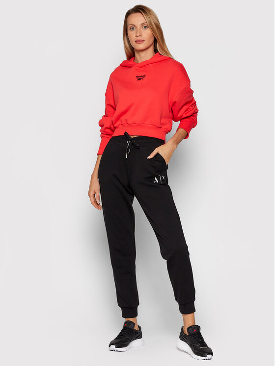 Tuta rossa on sale reebok