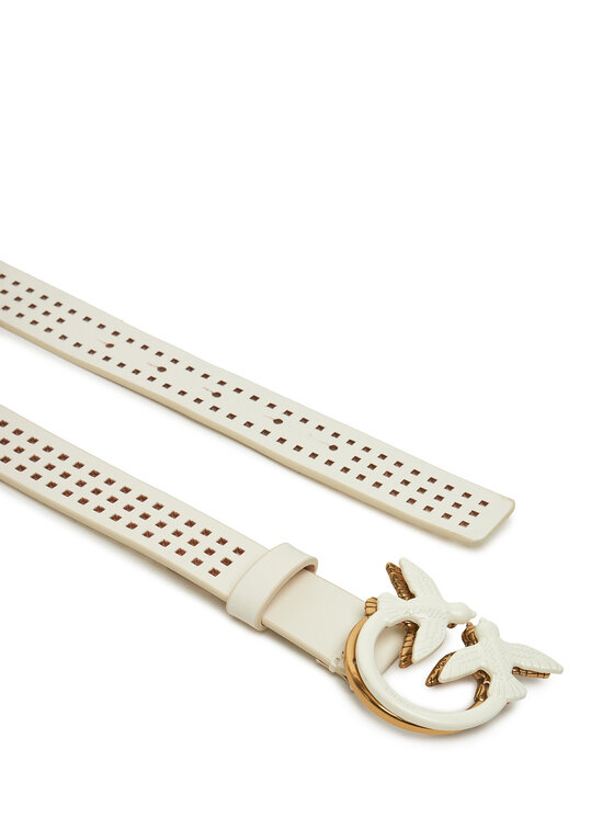 PINKO PINKO Pásek Love Berry H3 Belt 20251 PLT01 100125 A11W Bílá
