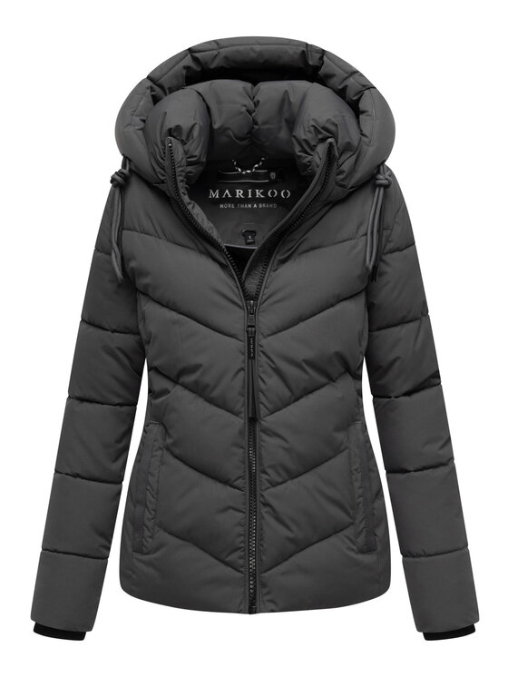Marikoo Marikoo Kurtka zimowa Sahnemausii Szary Regular Fit