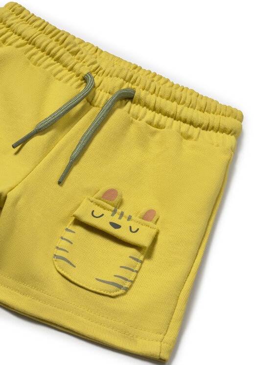 Mayoral Mayoral Sportshorts 1242 Gelb Regular Fit