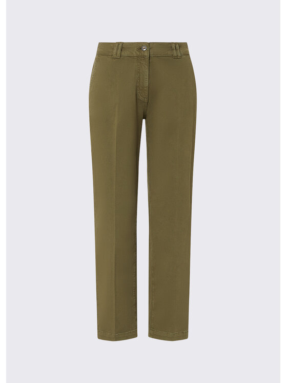 Liu Jo Liu Jo Pantaloni di tessuto WF6128T708A90510 Verde Regular Fit